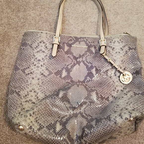 Michael Kors Handbags - Michael kors snake skin